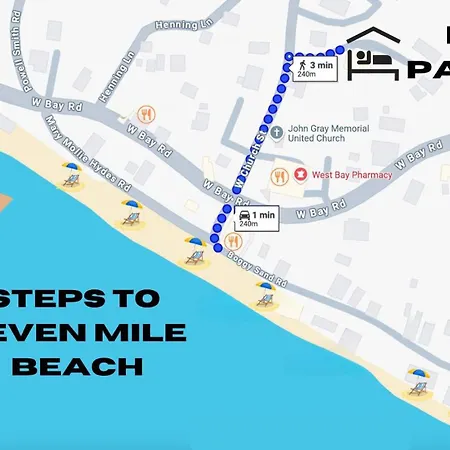 Suite 1, Blue Pavilion - Steps To Beach - Car, Value, Service